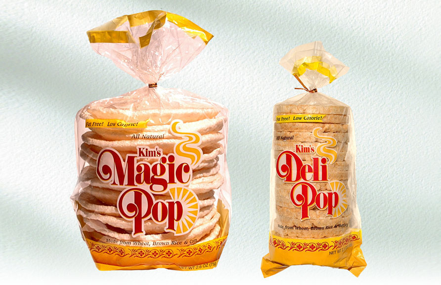 Poly bag design for Kim's Magic Pop