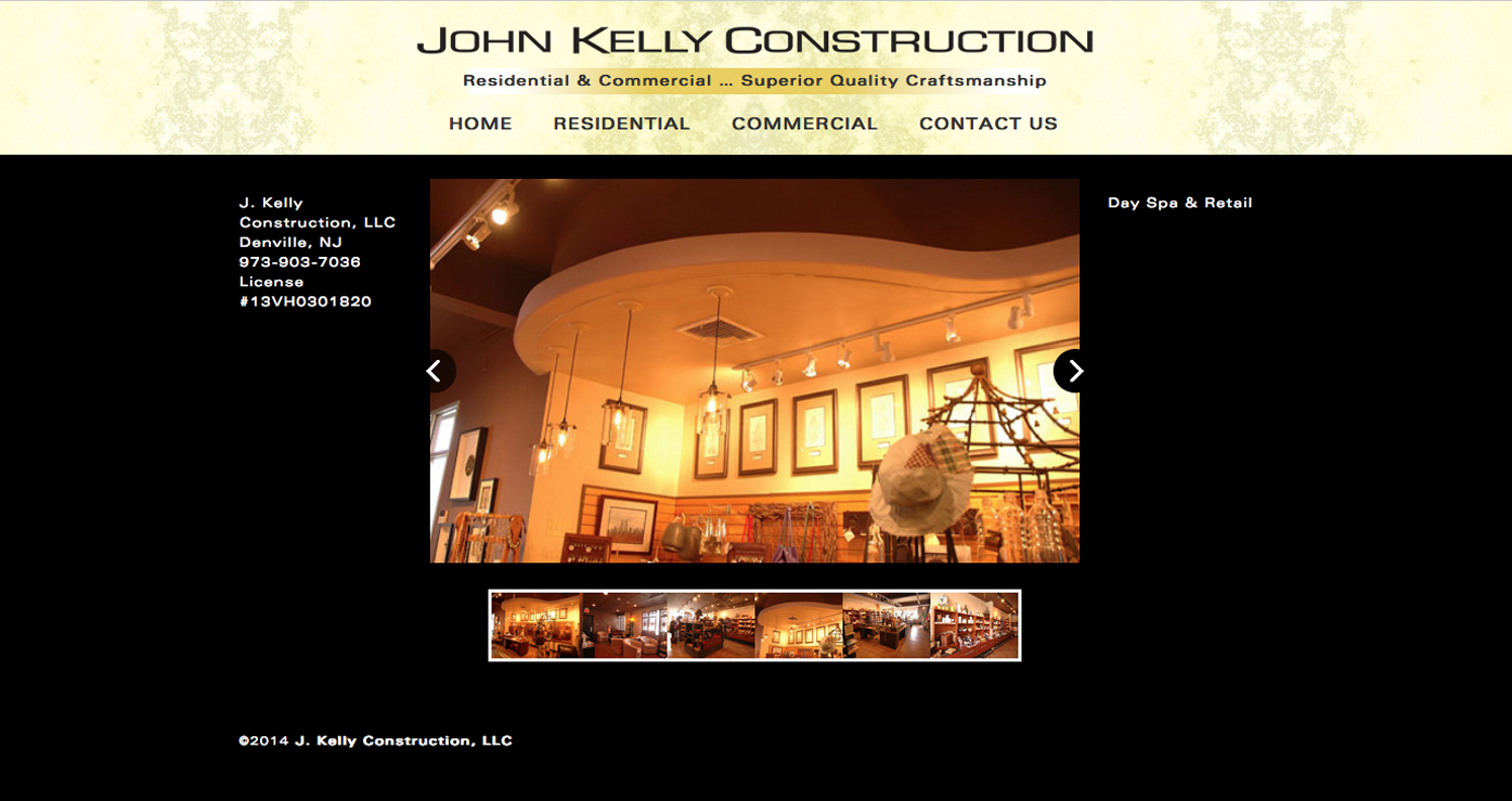 Construction Website Design 