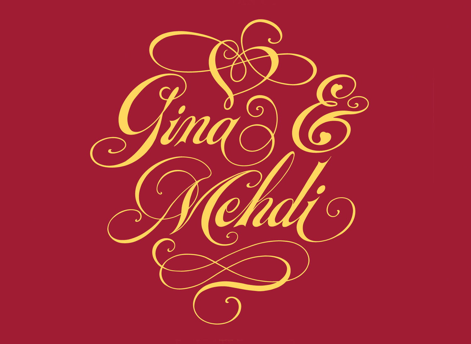 Wedding logo designer nj